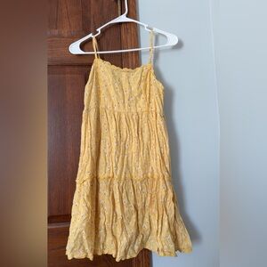 Aeropostale Yellow Floral Dress